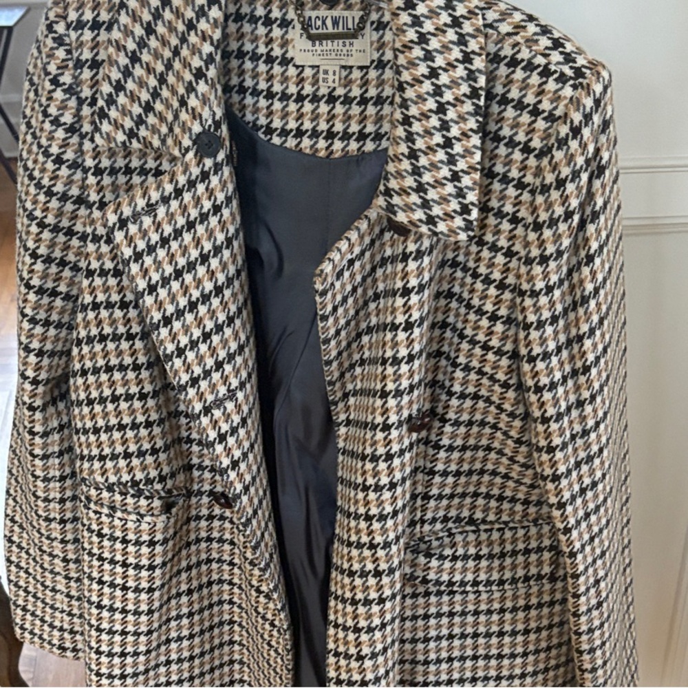 Jack Wills classic Houndstooth Jacket